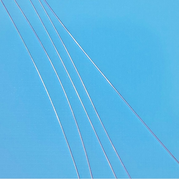 Five Sterling Silver Necklaces - 20” - made in Italy 🇮🇹 - Picture 5 of 6